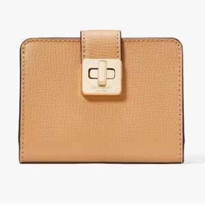 Kate Spade Phoebe Small Turnlock Card Holder Wallet